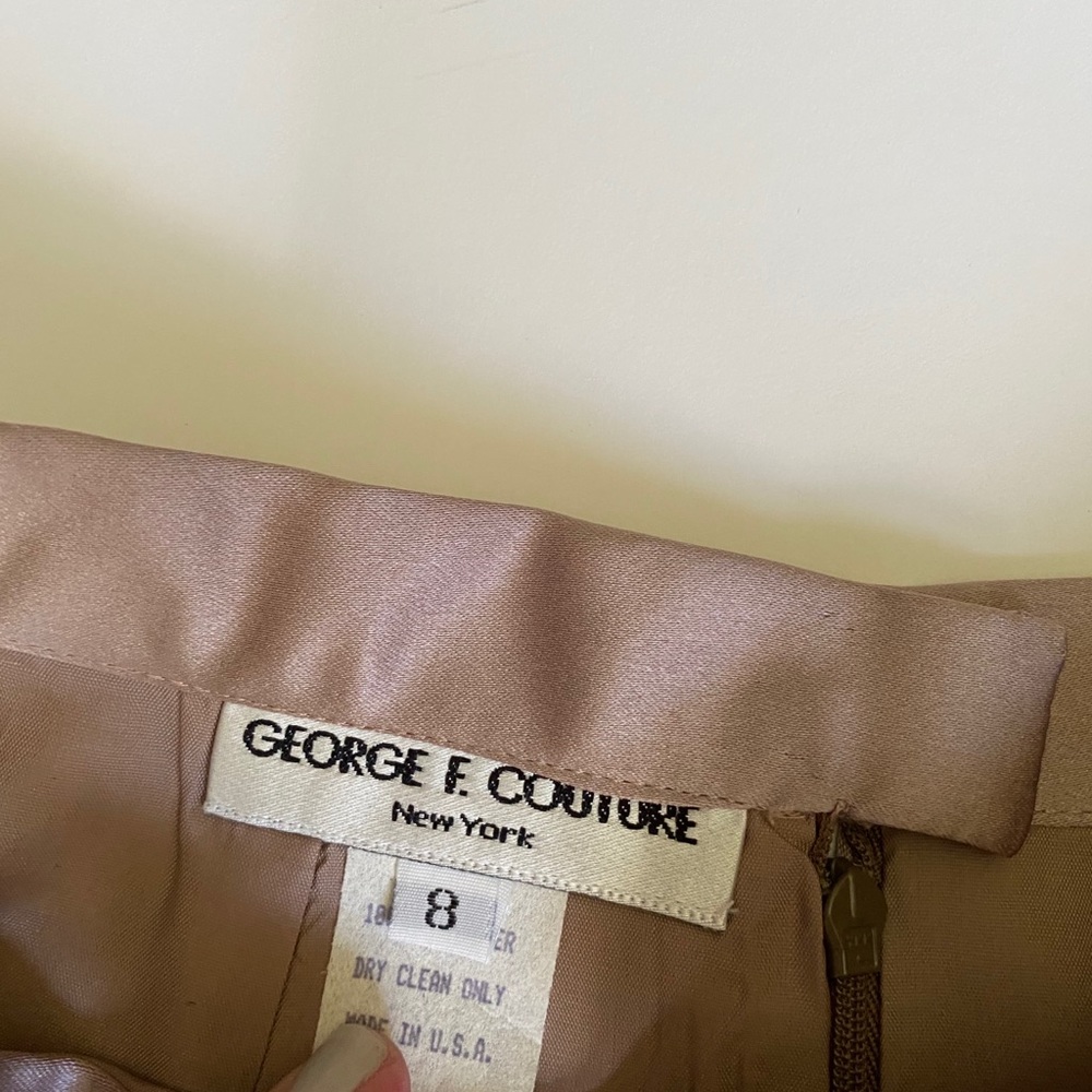 George F. Couture Vintage Evening Suit - Picture 6 of 7